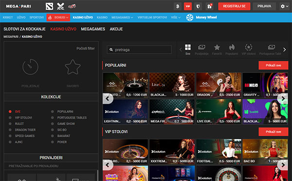 Megapari Casino Bosna