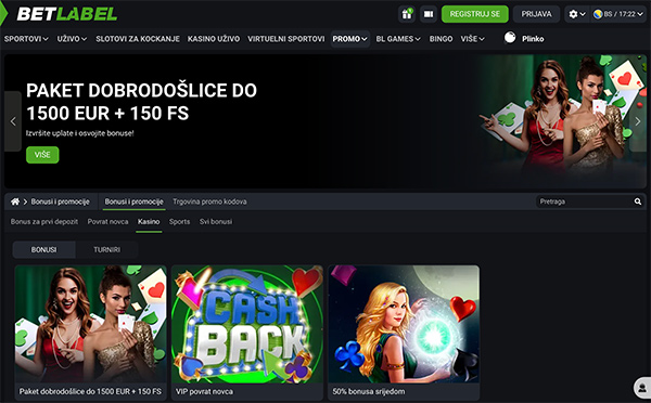 BetLabel Casino Bosna